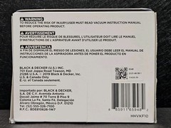 Black+Decker Dustbuster AdvancedClean+ Replacement Filter HHVKF10 Accessory New