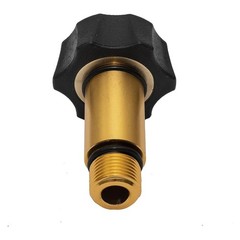 1 Pcs 7110166 Pressure Washer Pump Parts Water Inlet 3/8″ and “3/4, Gold