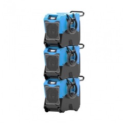 XPOWER Water Damage Restoration-2xDehumidifier,8xAir Movers,2xAir Scrubber-Blue