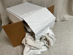 Cottonall Flannel/Huck Wiping Cloths 5lb Box Rags