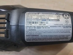 Bissell 31902 Hand Vacuum ONLY