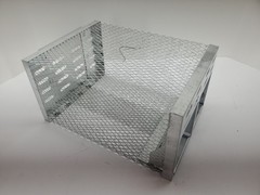 Humane Rodent Trap for Indoor & Outdoor Use – Automatic Multi-Catch Metal Cage