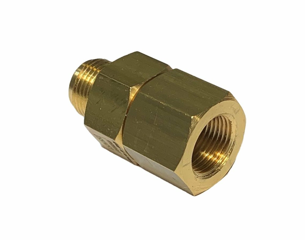 Brass 3/8″ NPT Size Pressure Washer In Line “Live” Hose Swivel Coupler 5075 PSi