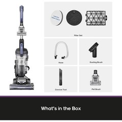 Anti-Tangle Brush Vacuum W/ Dual Motor Suction & Swivel Steering Accessories New