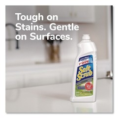 Soft Scrub 63 oz. Bottle Commercial Disinfectant Cleanser w/ Bleach (6/Carton)