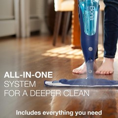 Bona PowerPlus Premium Motion Spray Mop for Hardwood Mop, Blue