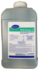 Diversey Wide Range II Bathroom Cleaner Disinfectant 2.5L Concentrate Quat JFill