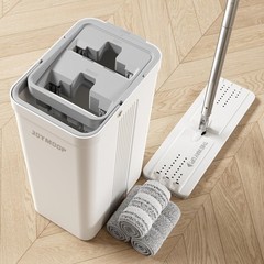 JOYMOOP Mop and Bucket Set for Home Commercial 50 inch, White Standard243