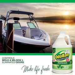 OdoBan Disinfectant Concentrate and Odor Eliminator, Made in the USA, Original E