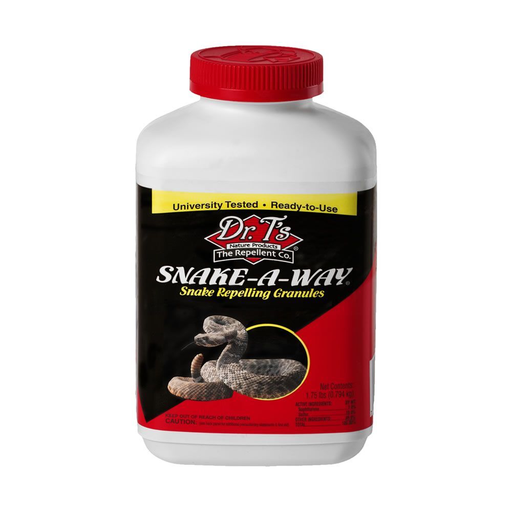Dr Ts Snake A Way Repelling Granules 1.75 Pounds Garden Lawn