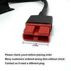 24V Floor Scrubber Battery Charger with Anderson SB50 Style RED Connector