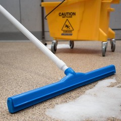 Sparta Commercial Double Foam Squeegee 24 Synthetic Rubber/Polypropylene Pack