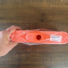 Sparta 12 In. Orange Polypropylene Flagged Upright Broom Head