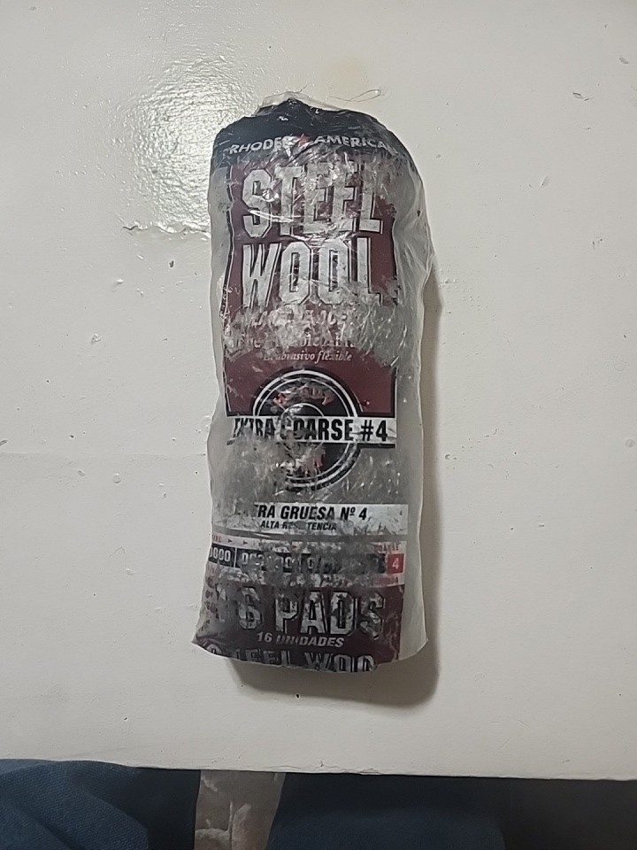 NEW 106107 Rhodes American Steel Wool #4 16 Pads 2 pk