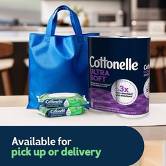 Cottonelle Gentle Plus Flushable Wet Wipes, 8 Flip-Top Packs