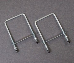 MALISH SOLUTION TANK SQUARE HANDLE BRACKET KIT #890015 (BRACKETS ONLY)