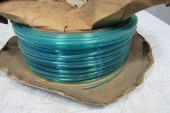 1/4″ OD Poly Tubing UV Stabilized Transparent Blue 250+ Feet