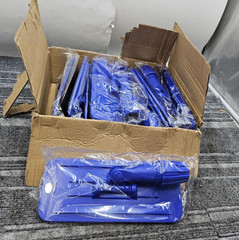 (QTY 9) 280137 Swivel Pad Holders 4″ x 9″ w/ Locking Collar Blue