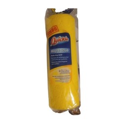 Quickie Mop & Scrub Roller Mop Refill Jumbo Sponge Microban 0553MB Yellow