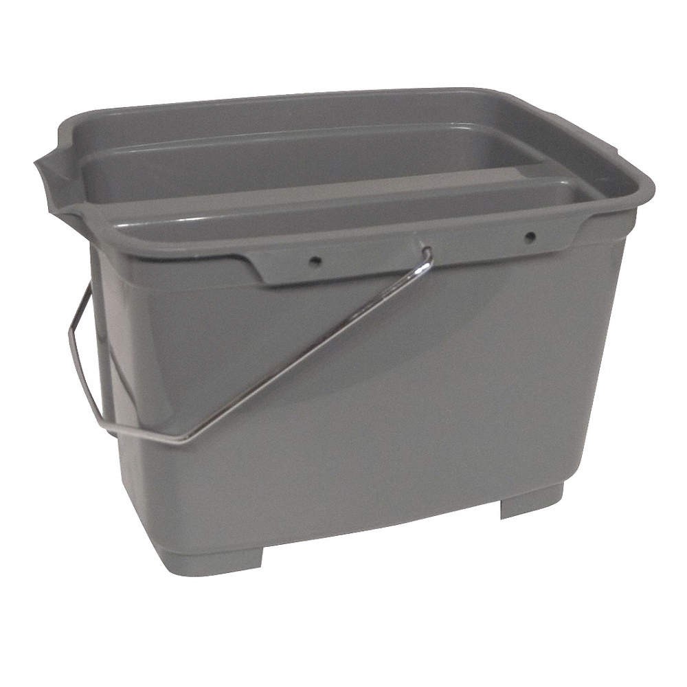 GRAINGER 1ELK4 Bucket,Gray,4 3/4 gal 1ELK4