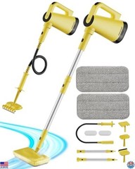 Steam Mops for Floor Cleaning, with 7-in-1 Attachments, 13OZ Water Tank, 23ft