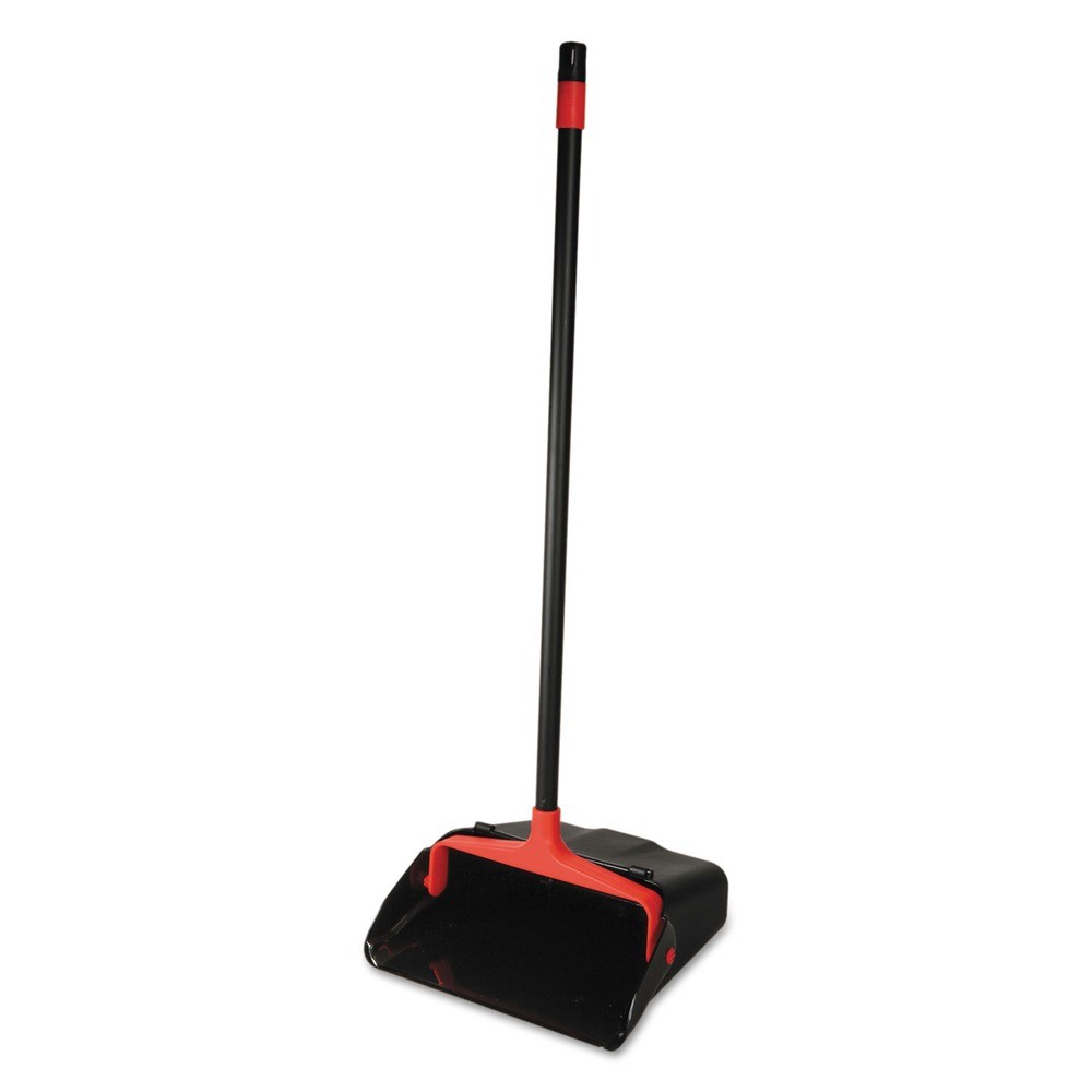 Nexstep Commercial Products 96208EA 13.5″ x 36″ Lobby Dustpan – Black/Red New