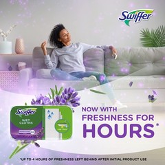 Swiffer Sweeper Wet Mopping Pad Refills for Floor 12 Count (Pack of 1), White
