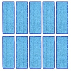 JINYI Replacement Wet Mop Pads for Braava Jet 240 241 Series, 10 Pack Washabl…
