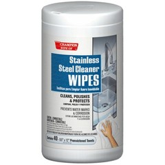 Case of 6 Champion Wipe On Stainless Steel Cleaner Wipe