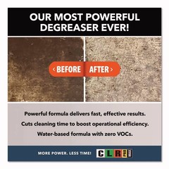 CLR PRO DGR32PROMCT MAX 32 oz Industrial Degreaser (6/Carton) New