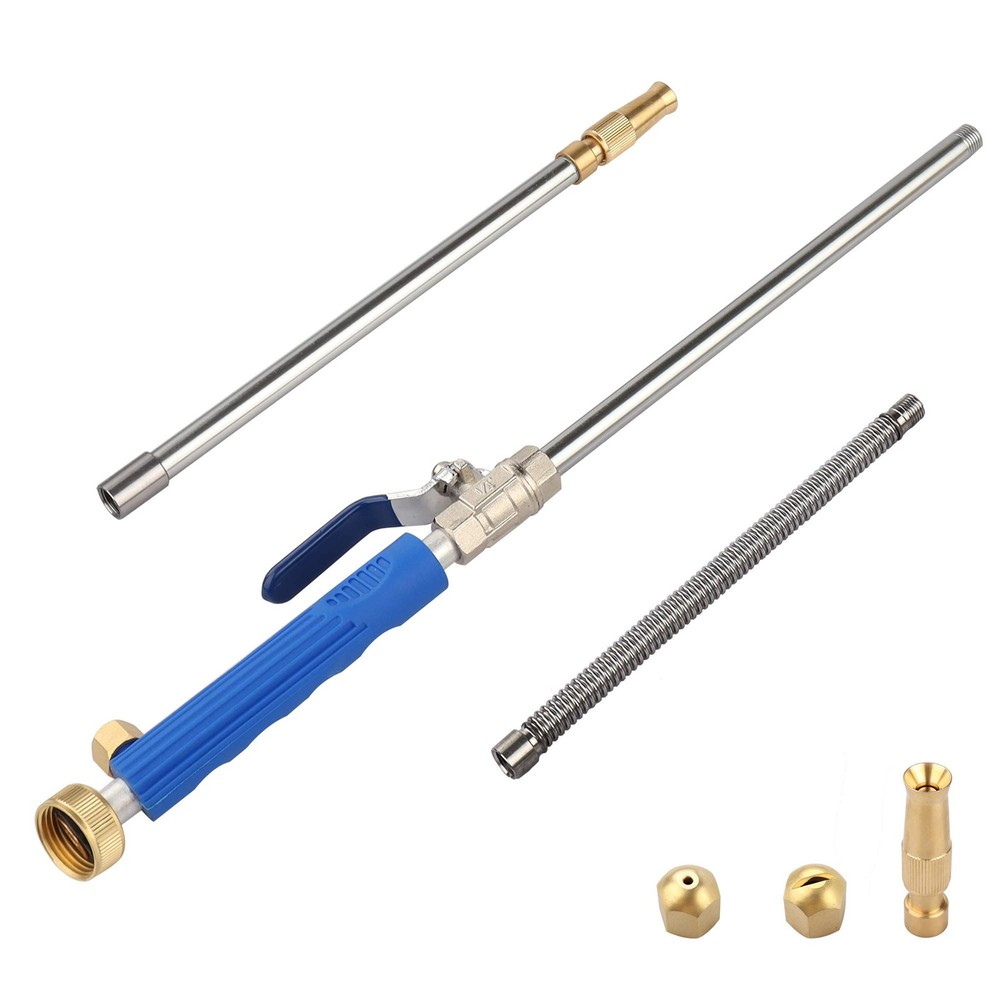 YunGuoGuo High Pressure Power Washer Sprayer Wand with 39 inches, Blue-Extend