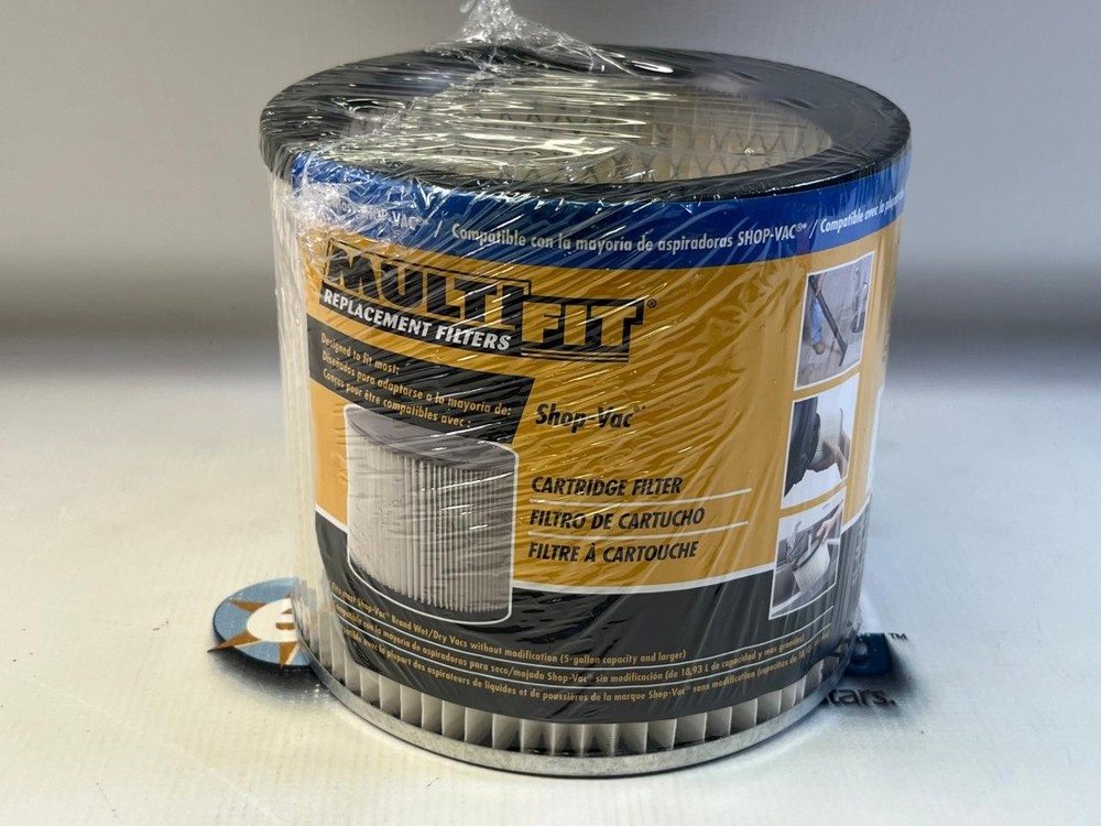 Multi Fit Filter Shop-Vac Wet Dry Utility Vacuum Filter Cartridge VF2007