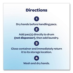 Dial 47508 Free Clear Laundry Detergent (4/CT) New
