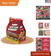 Versatile Rapid Clean Absorbent for Oil, Paint & Food Spills – Low Dust Formula