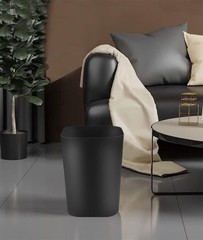 2 Gallon Trash Can,Small Trash Can for Bathroom,Square Trash Bin Wastebasket …