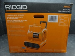 RIDGID 1625 CFM 3-Speed, Portable AM2560 Air Mover Blower Fan