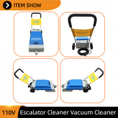 Wire Type Commercial Escalator Cleaner Automatic Step Cleaning Machine 110V 20L