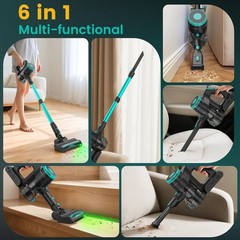 Zefiro 450W Cordless Vacuum Cleaner45Mins Runtime Vacuum Cleaners For Home