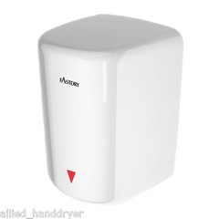 FastDry HK-JA01 (110V/120V) JETAirflow Hand Dryer; White Porcelain Steel Cover