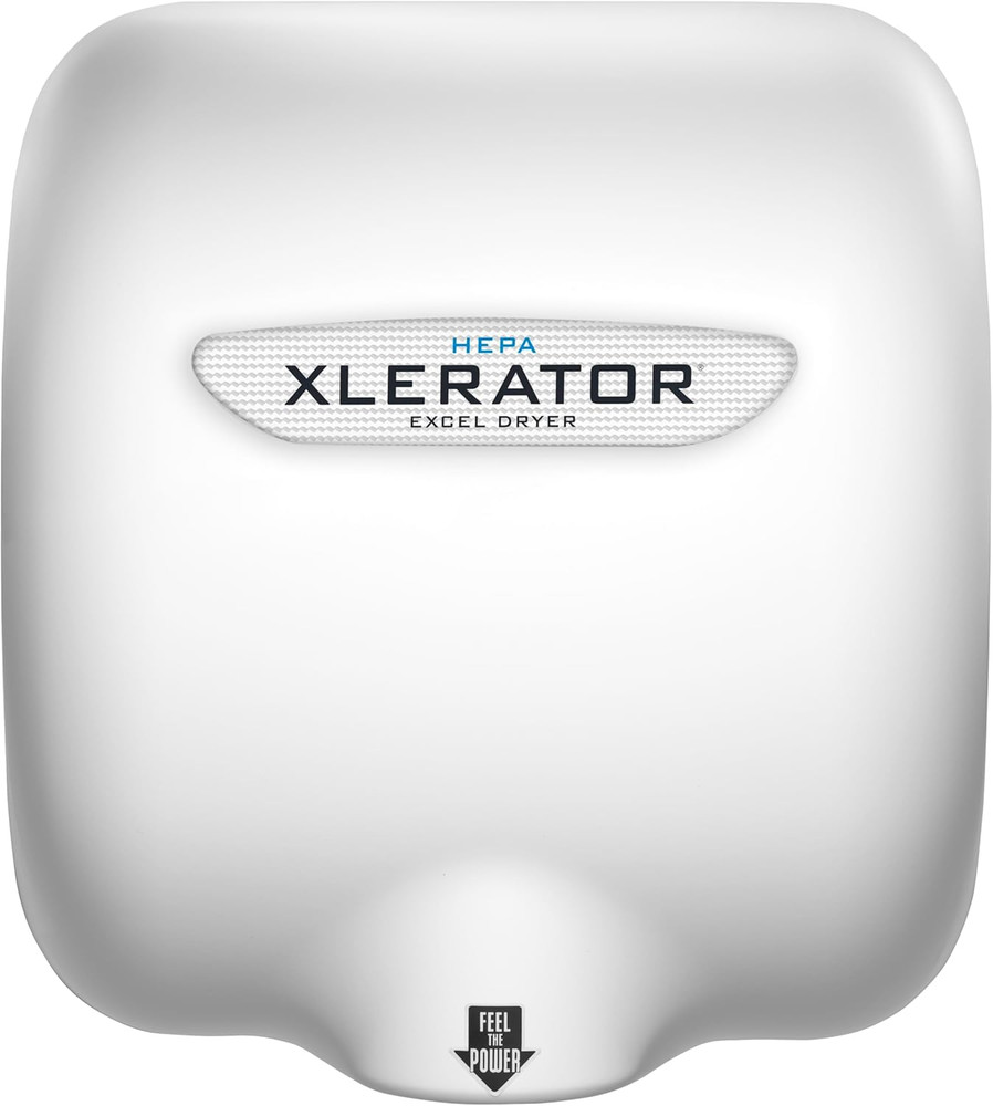 Hand Dryer with Electrostatic HEPA Filtration (Ehepa) with 1.1 Noise Reduction N