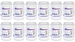 Case of 12 RTU Diversey Oxivir TB Disinfectant Wipes 160 Ct Canister Unscented