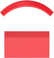 Rubber Mini Squeegees for Clean 3D Printer Resin Printer Reservoir Windows Tint