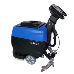 C460s walk behind floor scrubber machine- Battery Powered