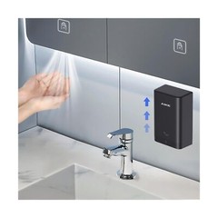 AIKE ADA Compliant Hand Dryer Surface Mount Hard Wired Design, 110V Black Mod…