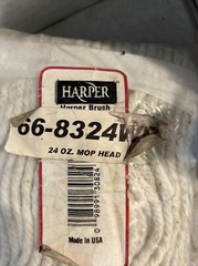 Harper Mop Head 66-8324WB White 24 Oz. (SW6)