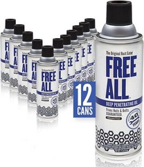 Gasoila Free All Rust Eater Deep Penetrating Oil, 11 oz Aerosol