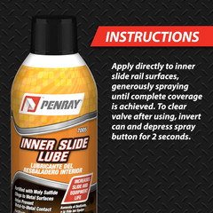 7005-12PK Inner Slide Lube – 10.5-Ounce Aerosol Can, Case of 12
