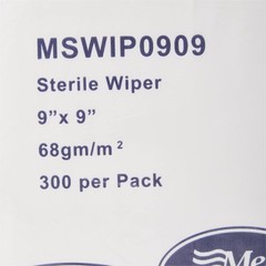 McKesson Cleanroom Wipes, Sterile – Polyester and Cellulose, 300 ct