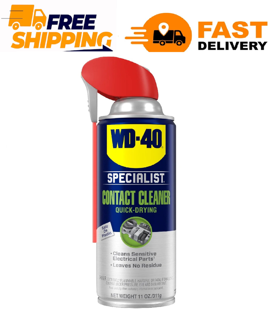 WD-40 Specialist Electrical Contact Cleaner, 11 oz