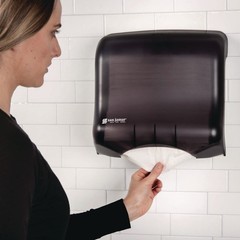 San Jamar T1750TBK 11.5″ x 6″ x 11.5″ Ultrafold Towel Dispenser – Black New